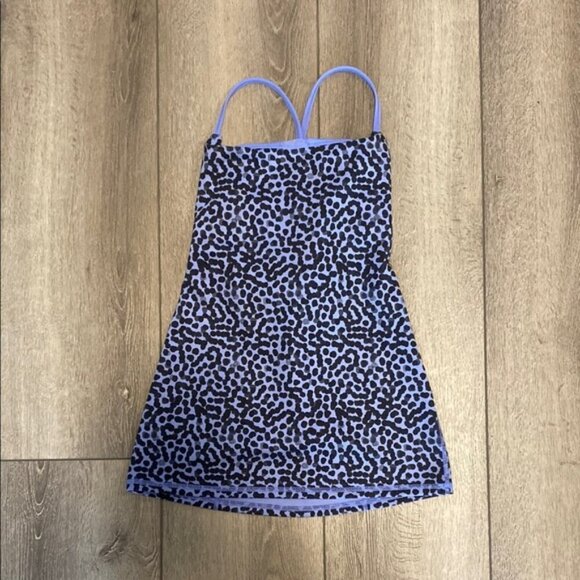 Lululemon Dancing Warrior Animal Print Tank Size 4 - Picture 3 of 6